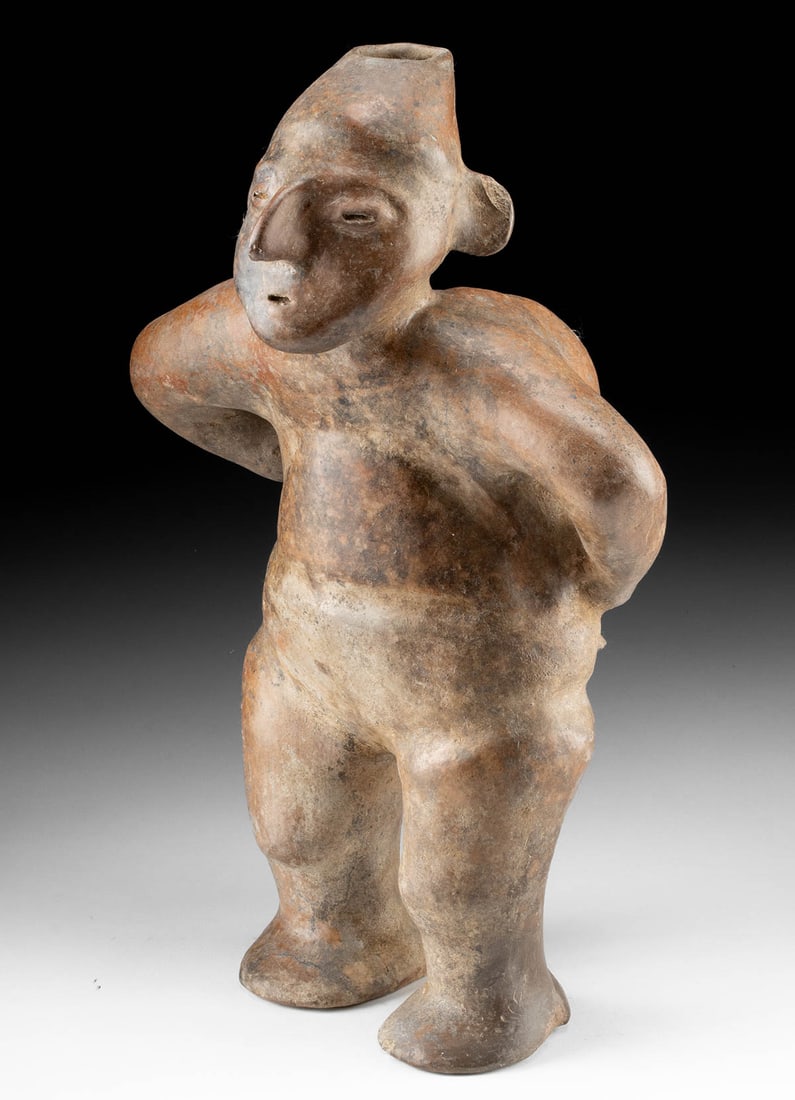 Colima Redware Standing Hunchback Shaman Figure (1 of 4)