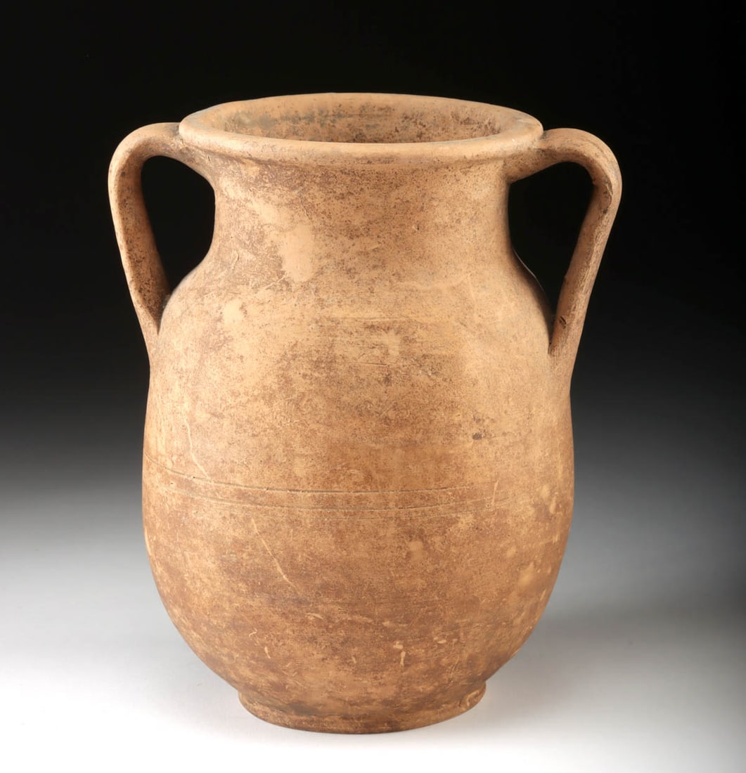 Ancient Greek Pottery Amphora with Twin Handles (1 of 4)