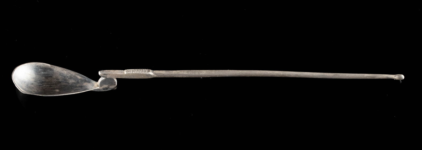 Roman Silver Cochlearium Spoon for Snails and Eggs (1 of 2)