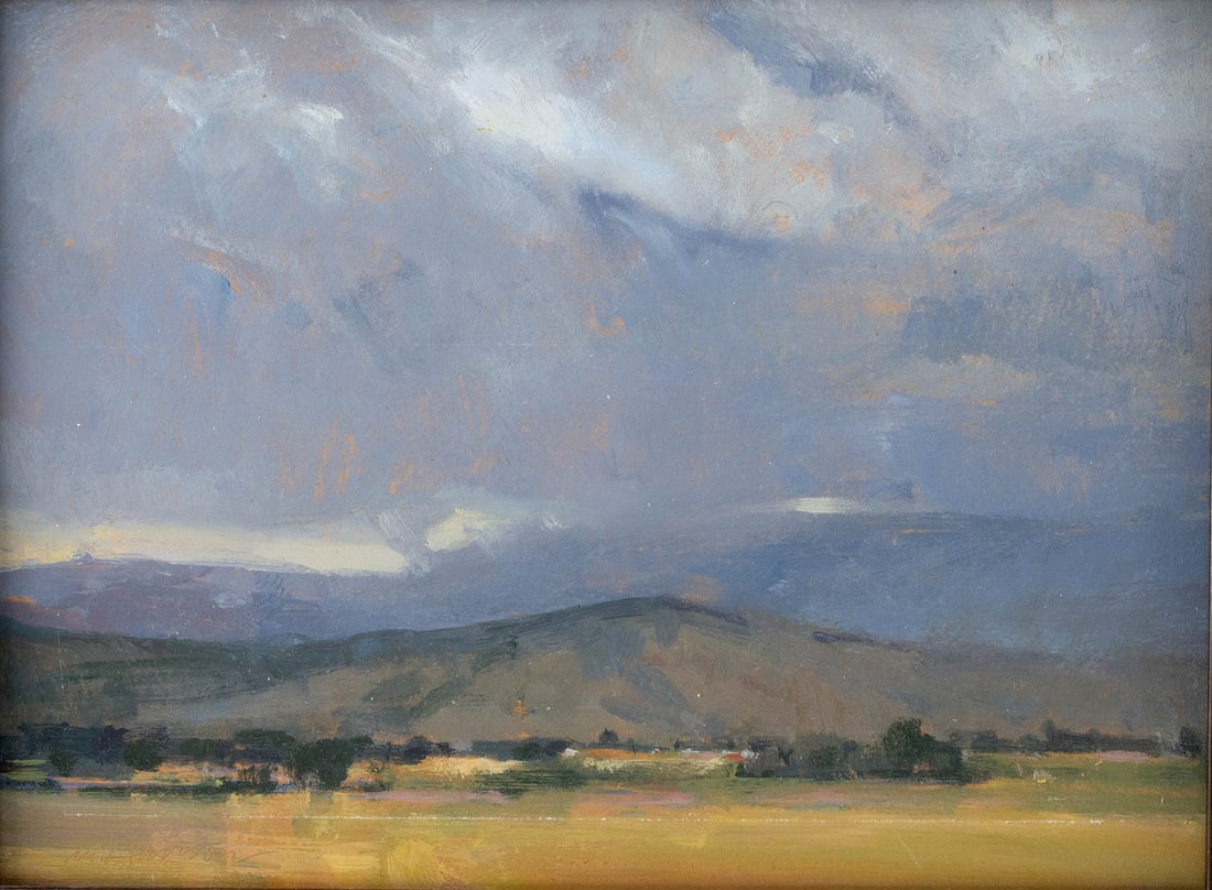 Marc Hanson Painting - "Foothill Drama" (1 of 3)