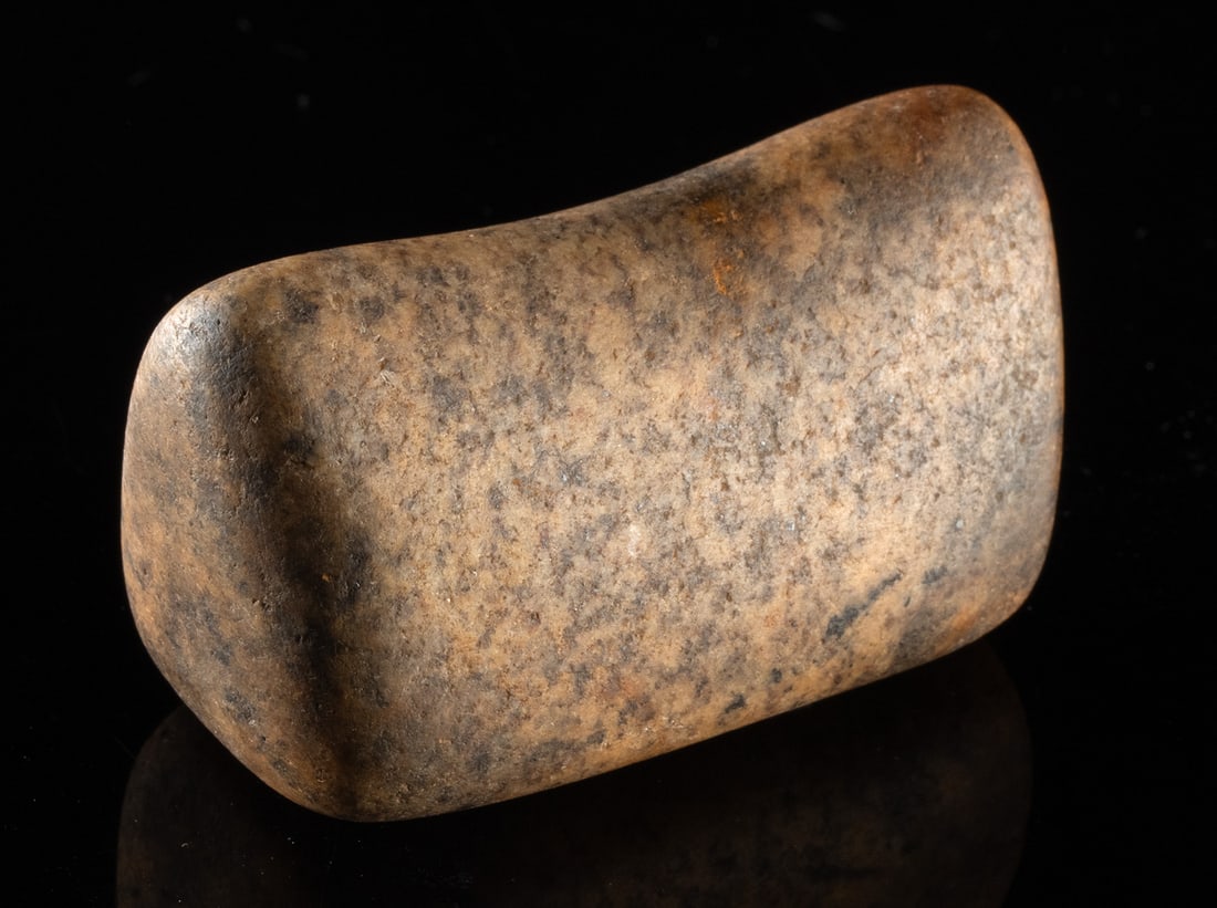 Native American Woodlands Bannerstone Atlatl Preform (1 of 3)