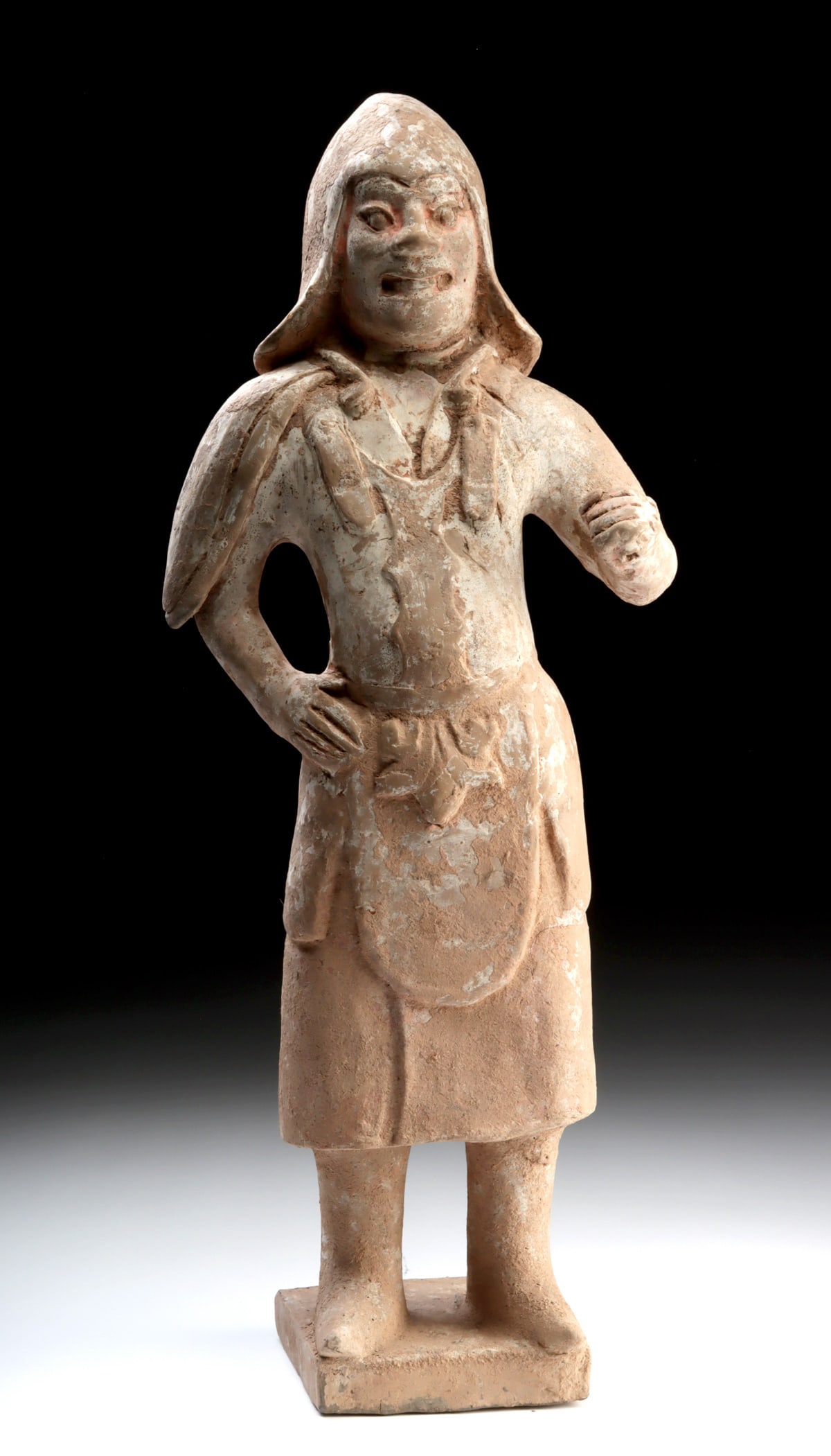 Large Scale Tang Dynasty Guardian Figure Gesturing Arms (1 of 4)