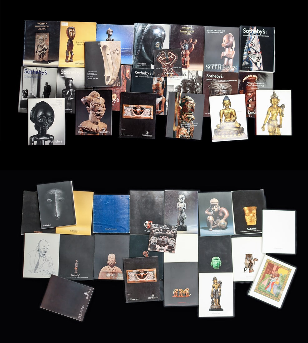 Sotheby's and Christie's Tribal Arts Catalogs (22): Sotheby's: Sotheby's York Avenue Galleries, "Fine African and Oceanic Art", November 14, 1980; Sotheby's New York, "Important Tribal Art", November 15 and 16, 1985; Sotheby's New York, "Important Trib