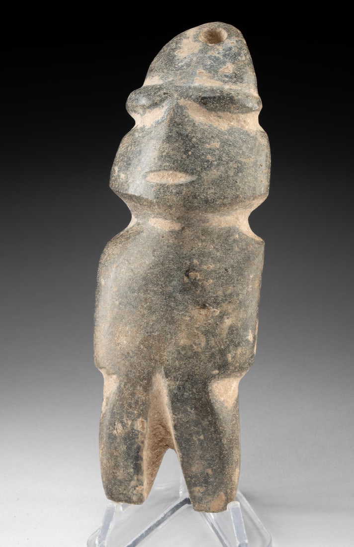 Guerrero Mezcala Axe God - Suspension Drilled Head (1 of 3)