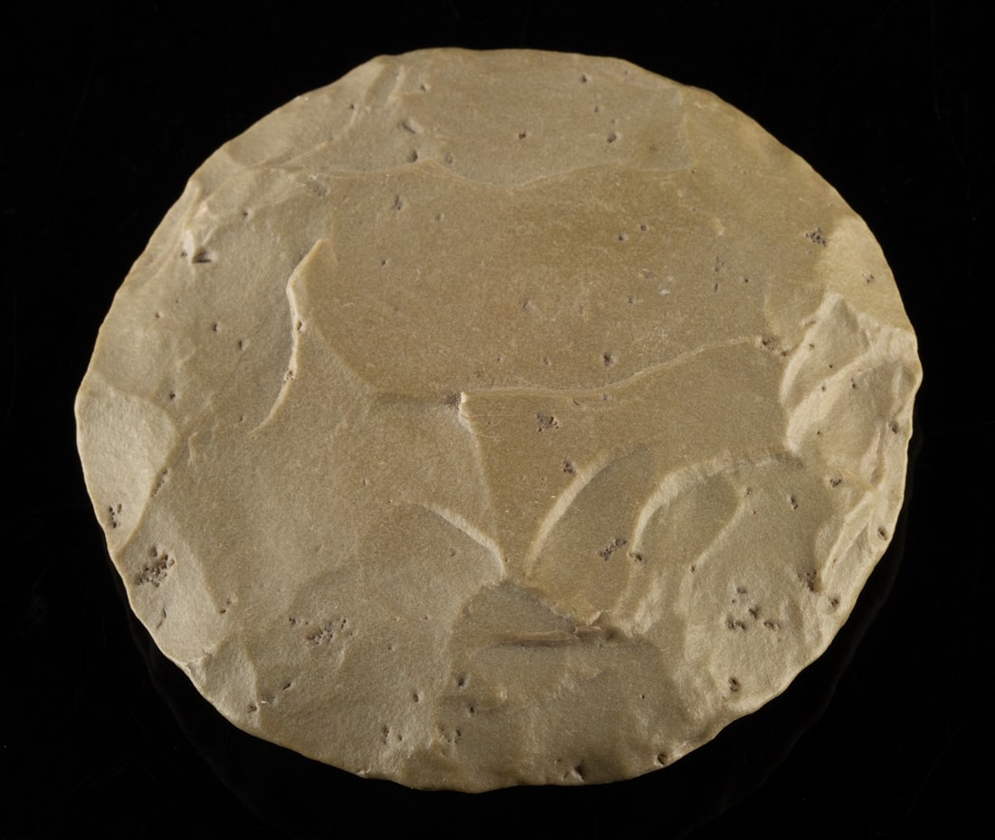 Neolithic North African Circular Flint Blade Tool (1 of 1)