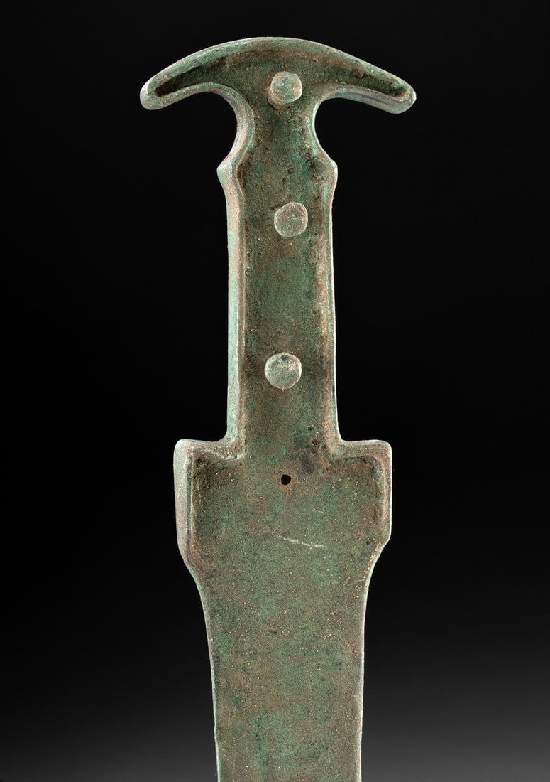 Helladic Bronze Dagger - Integral Hilt - 3