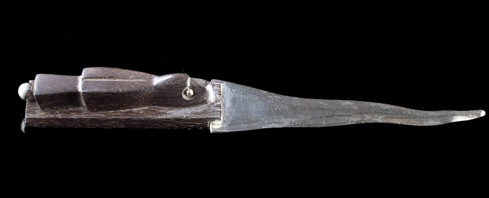 Spratling Sterling Silver & Ebony Handle Letter Opener (1 of 5)
