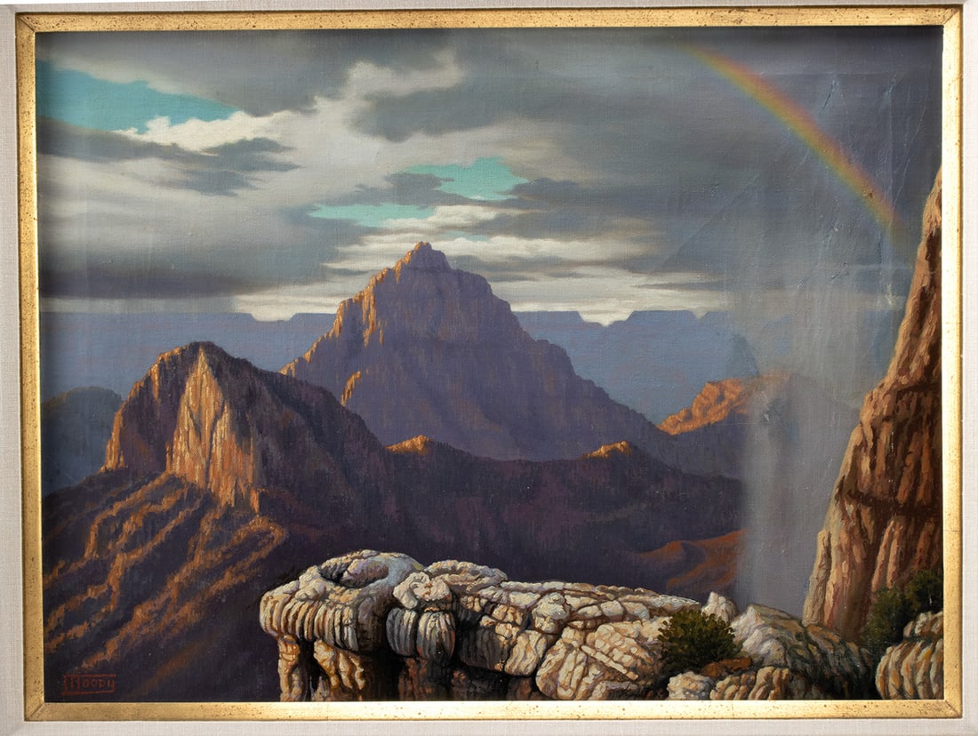 Franklin Moody Painting - Storm's Passing, Grand Canyon (1 of 4)