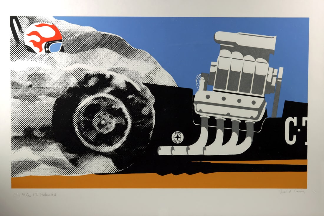 Gerald Laing Screenprint - "C.T. Stokers" (1968) (1 of 4)