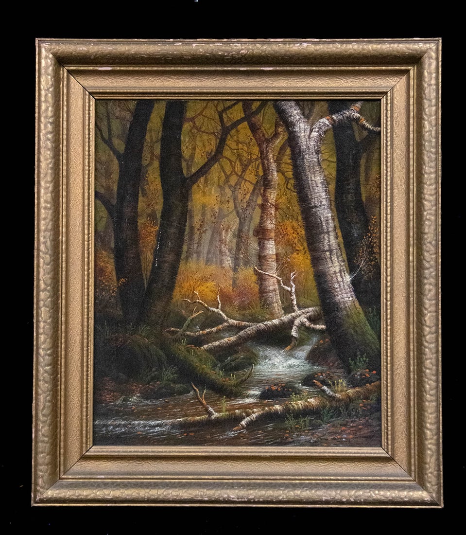 James E. Stewart Painting "Autumn Tints" (1909) (1 of 3)