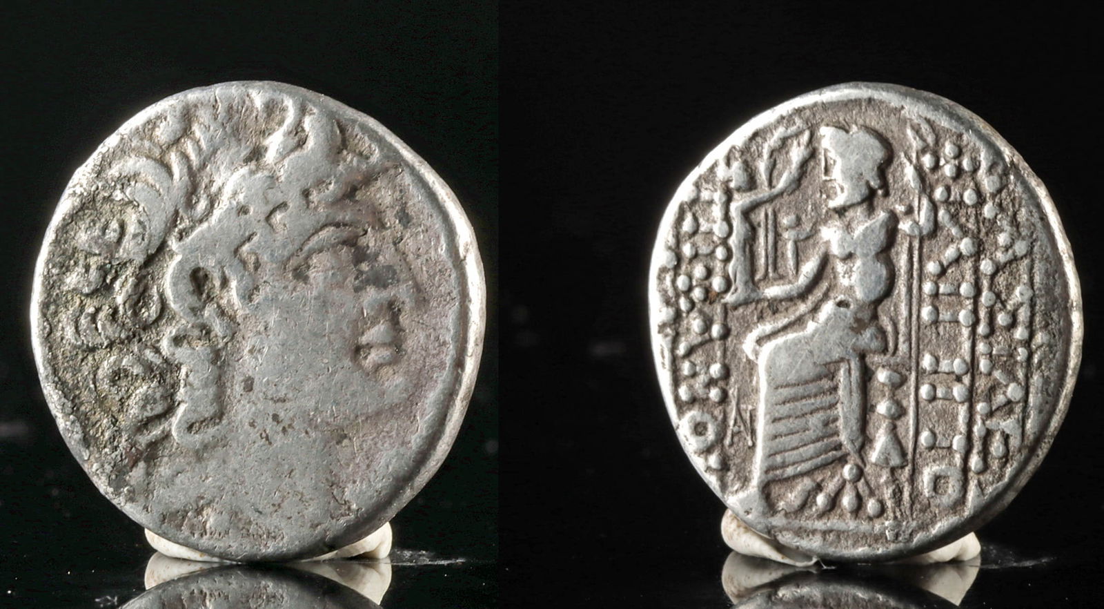 Seleucid Kingdom Silver Tetradrachm Antiochos X Eusebes (1 of 3)