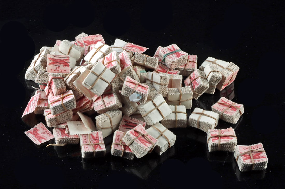 US Airmail Stamps 5c 6c & National Defense 2c Issues (1 of 2)