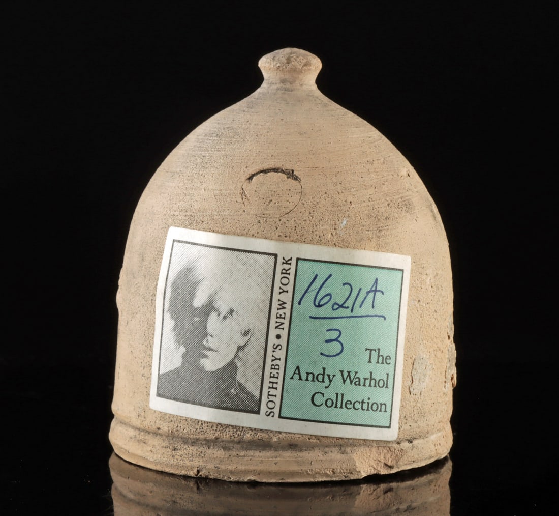 Chinese Sui-Tang Pottery Stupa Vessel - ex Warhol (1 of 3)