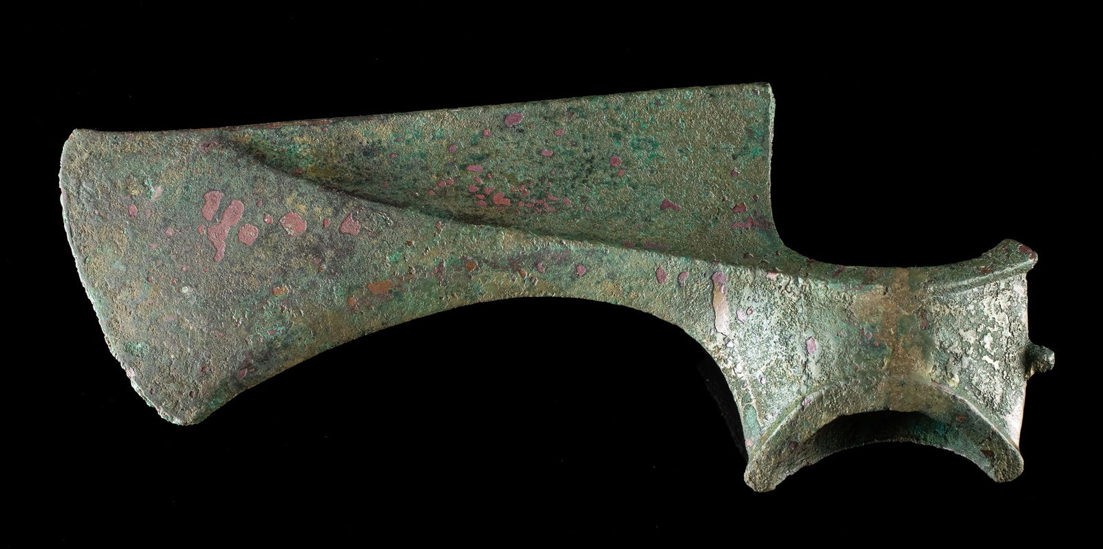 Exceptional Luristan Bronze Socketed Axe Head (1 of 3)