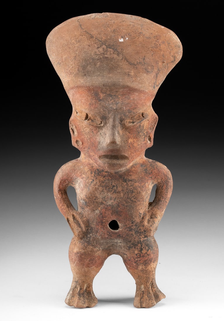 Large Tlatilco Pottery Standing Nude Female Figure (1 of 3)