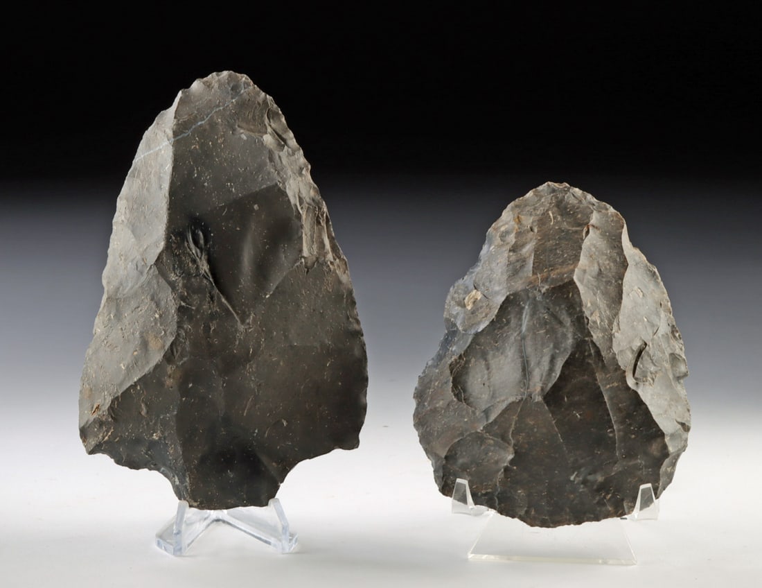 Large Native American Illinois Hopewell Stone Blades (1 of 2)