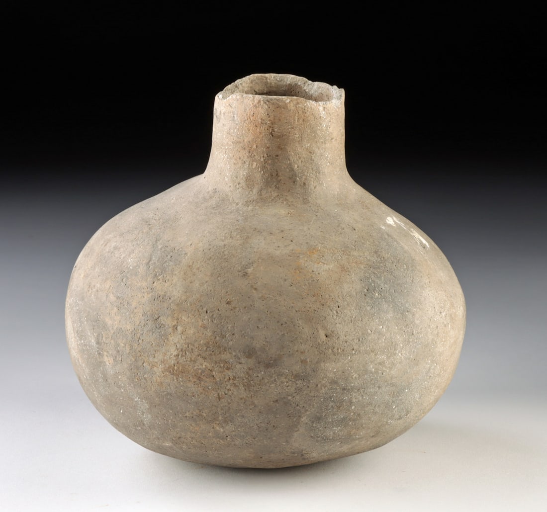 Mississippian Pottery Jug, Ex Sotheby's & Ex Warhol (1 of 4)