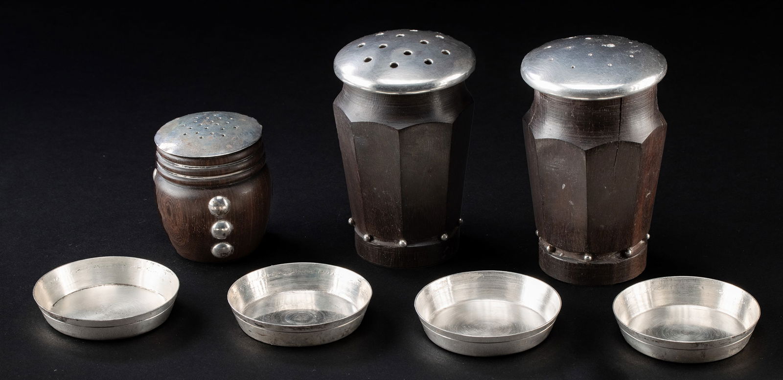 3 Sucesores de Spratling Silver Shakers & 5 Dishes (1 of 6)