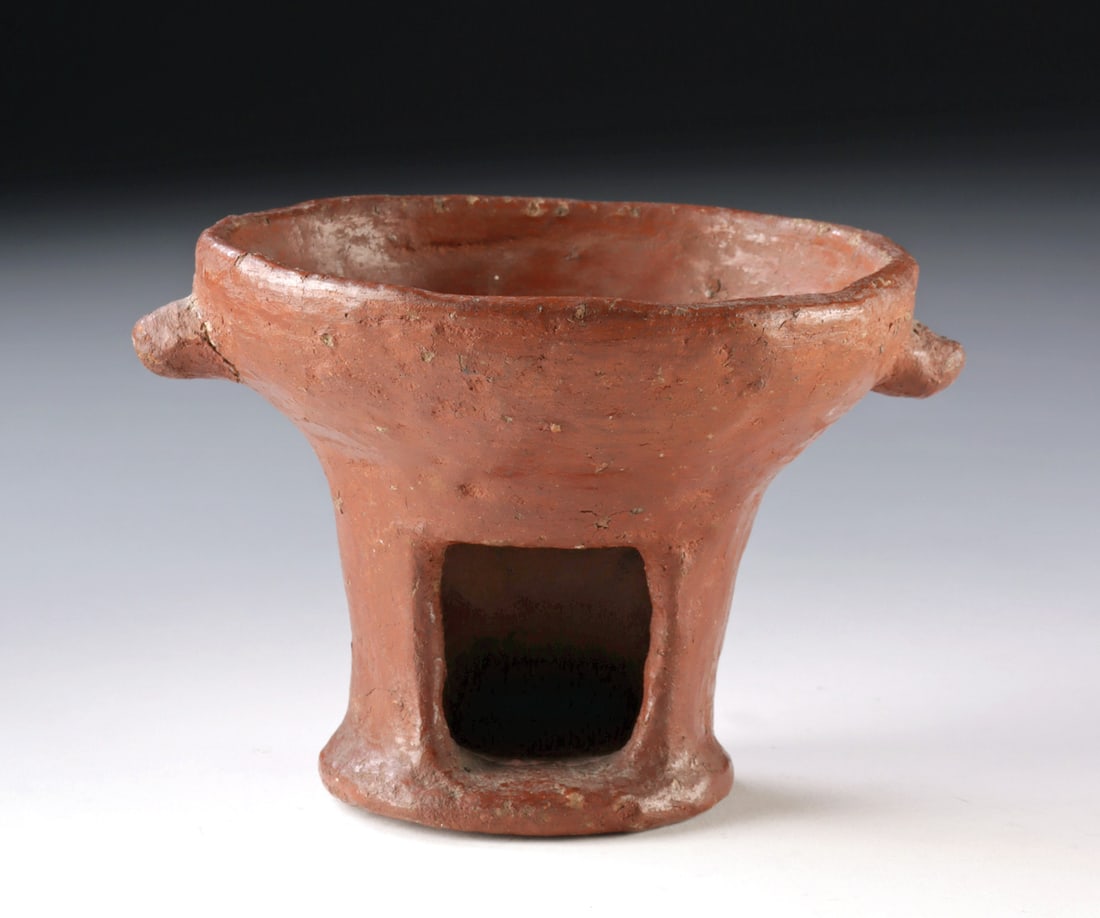 Pre Columbian Pottery Brazier / Incense Burner (1 of 4)