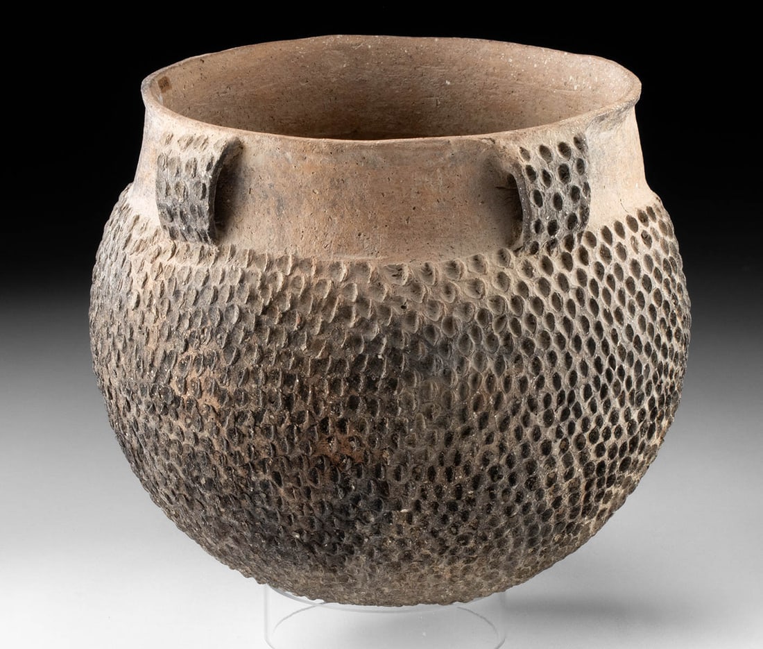 Published Parkin Punctate Cooking Jar - ex Roy Hathcock (1 of 4)