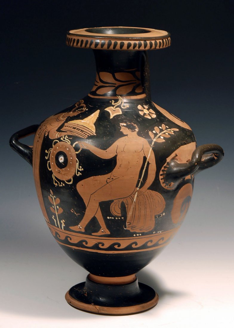 Greek Apulian Red Figure Hydria - 6