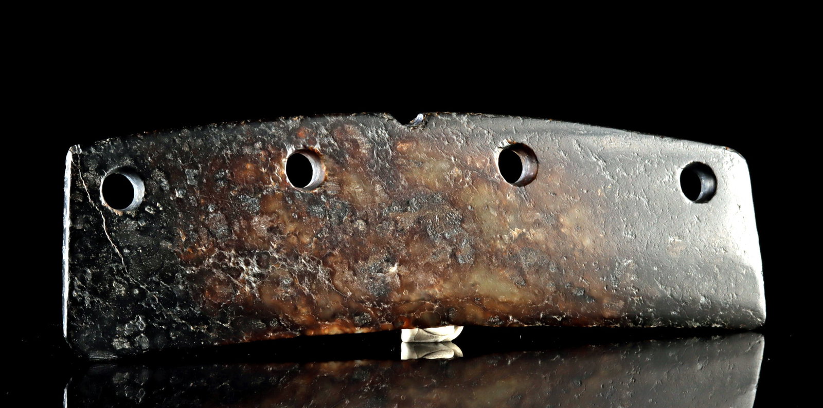 Chinese Neolithic Qijia Nephrite Jade Dao Blade (1 of 3)