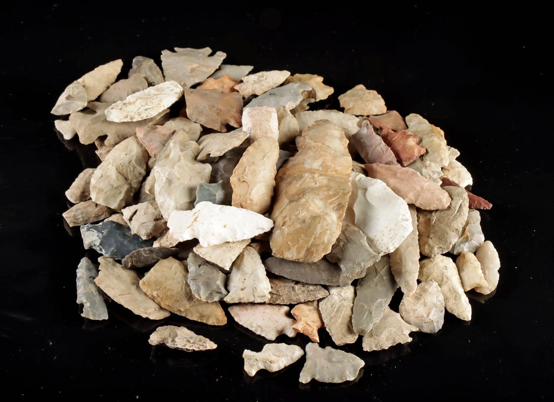 Native American Stone Projectile Points & Lithic Tools (1 of 1)