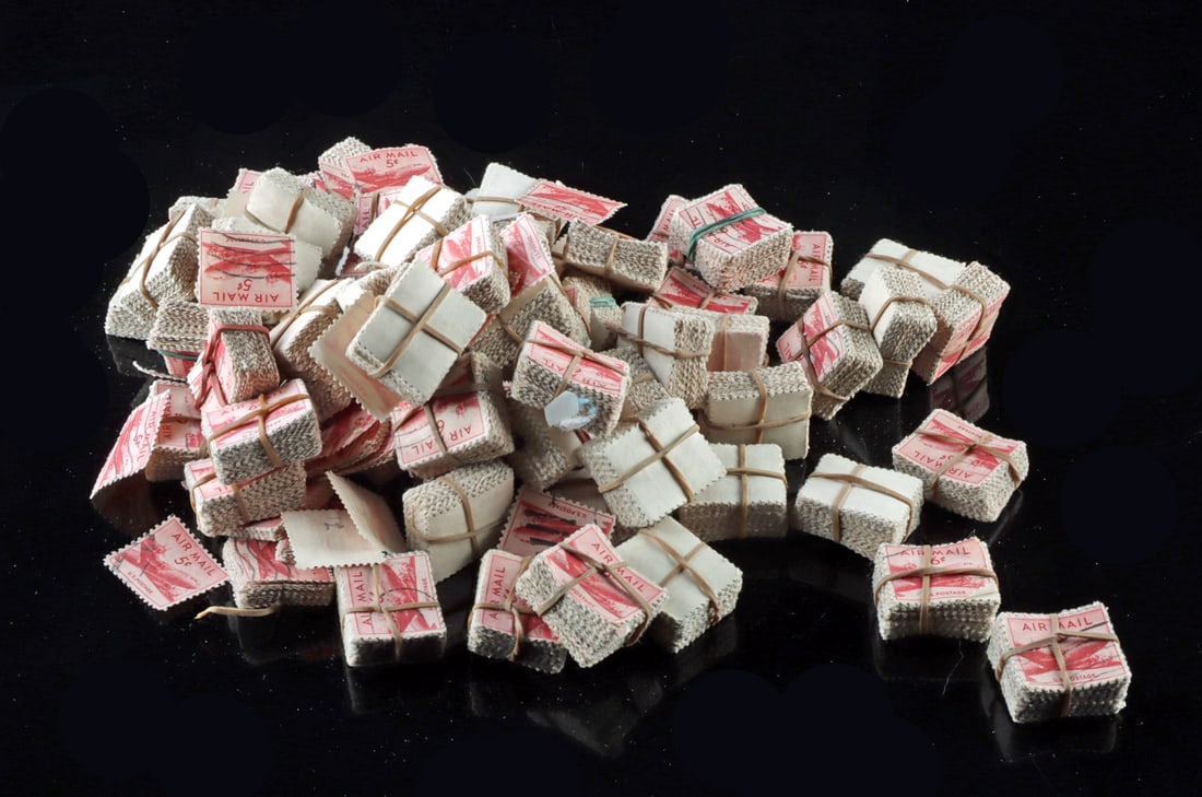 US Airmail Stamps 5c 6c & National Defense 2c Issues (1 of 2)