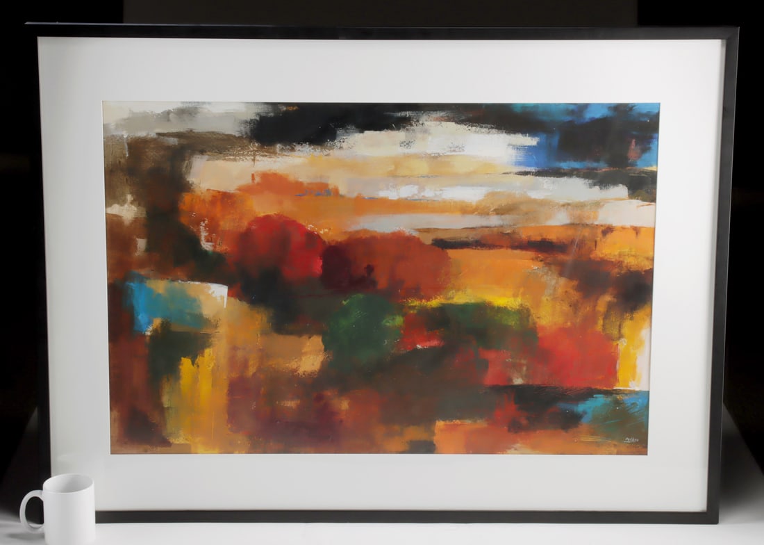 Captivating Abstract Painting by Joro Petkov (1 of 3)