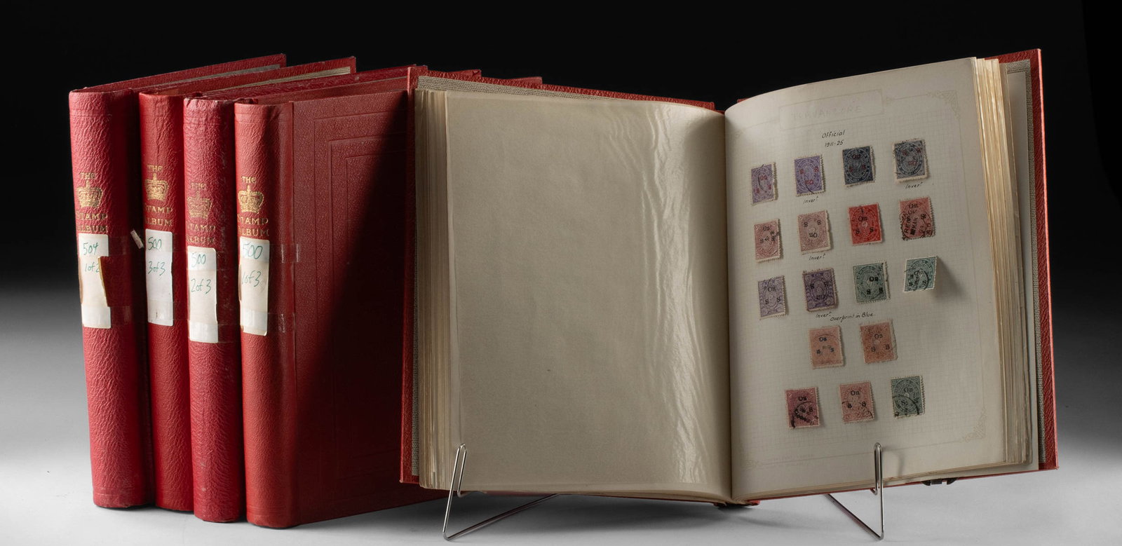 India and Indian State Philatelic Study - 5 Vol. (1 of 3)