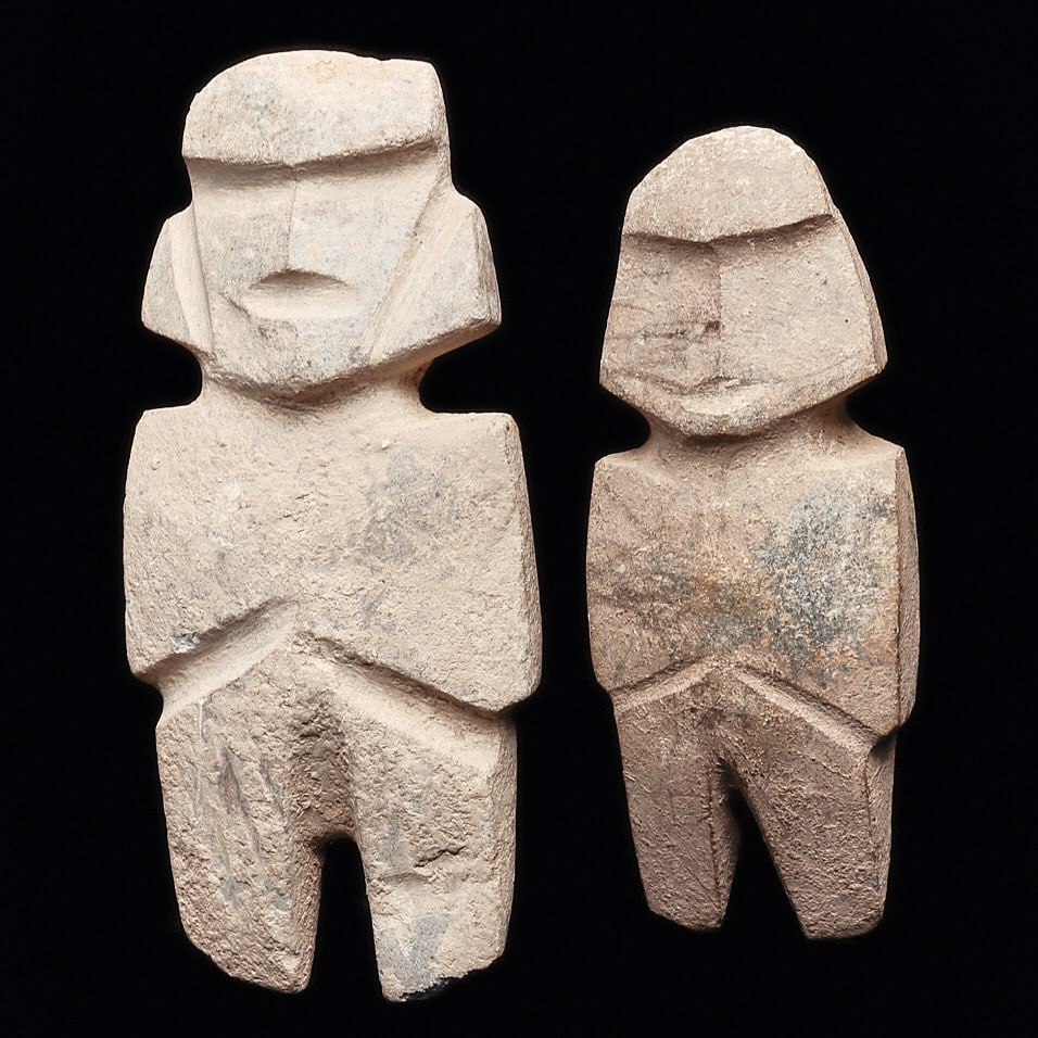 Mezcala Stone Idols (2) (1 of 3)