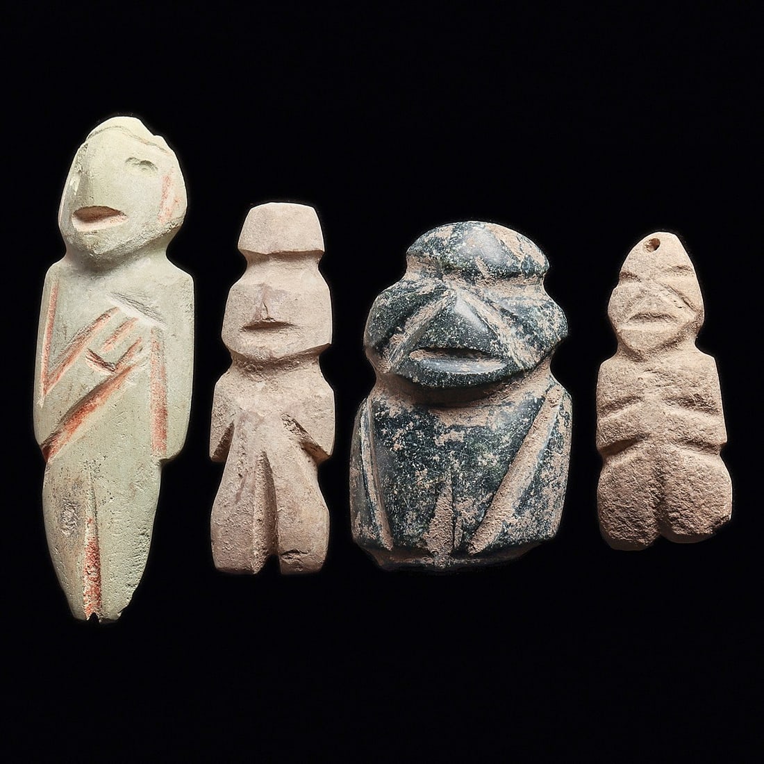 Mezcala Stone Idols (4) (1 of 3)