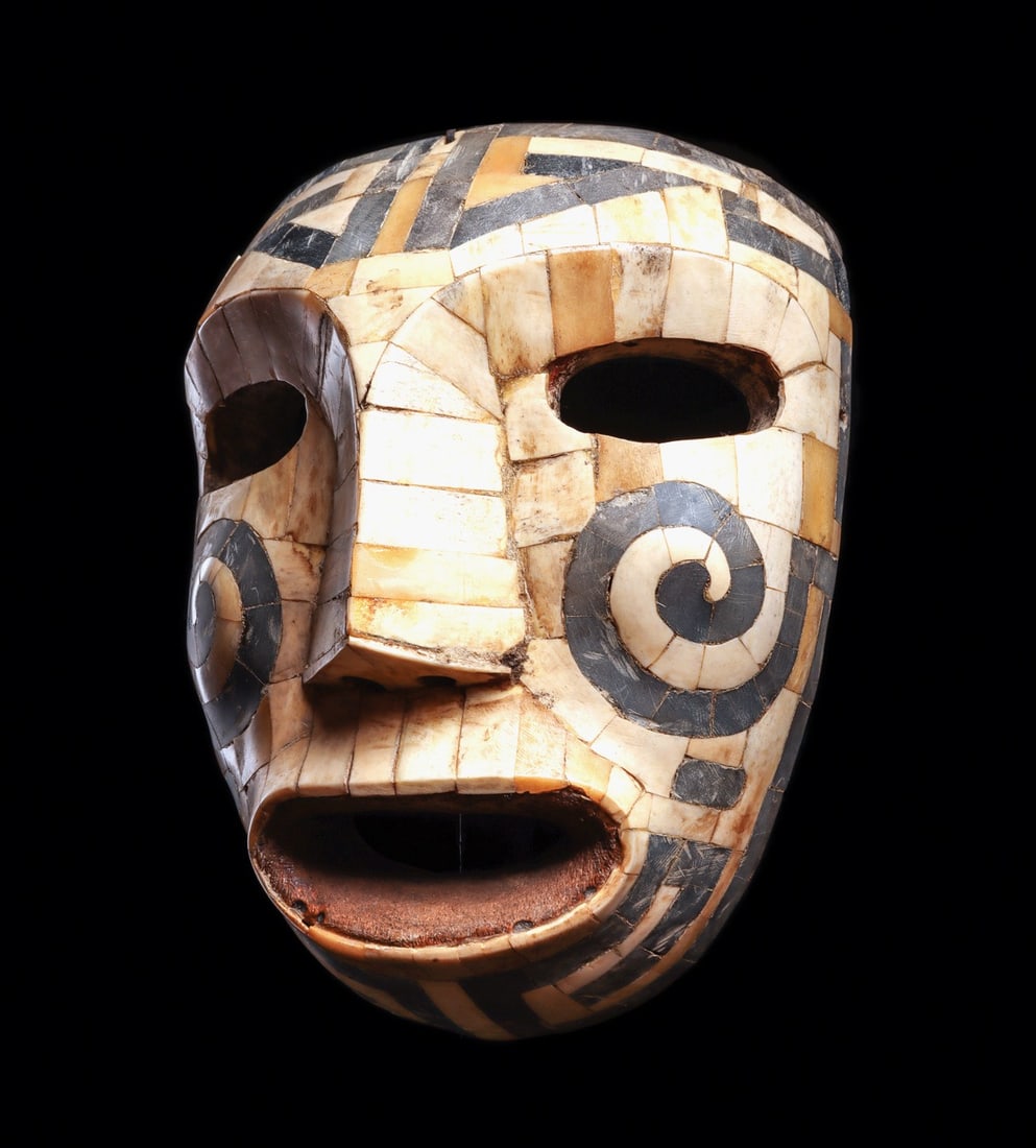 Dance Festival Mask with Overlays (1 of 4)