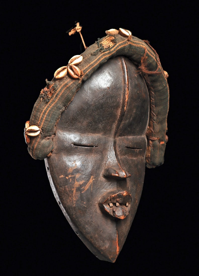 Large Dan Deangle Laughing Mask \ Wood Teeth - 4