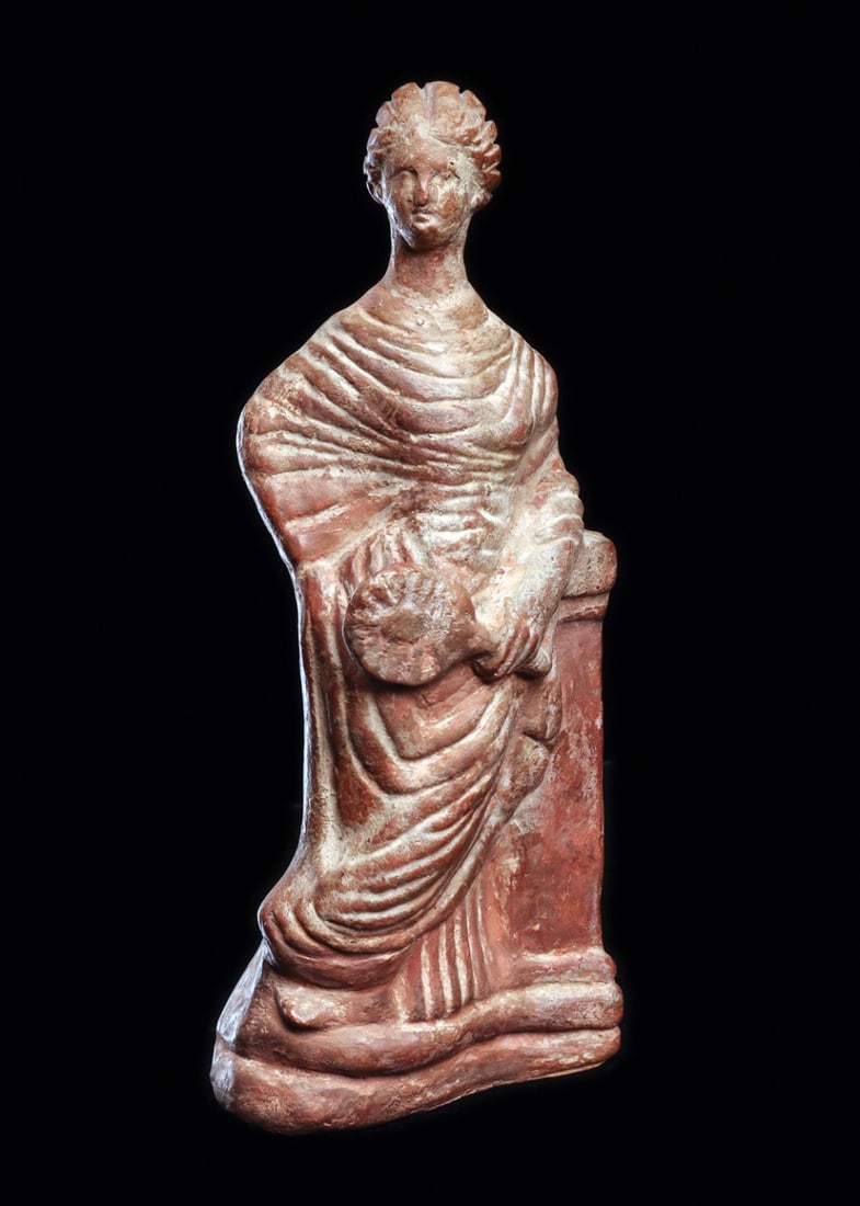 Tanagra Molded Female Figure (1 of 4)
