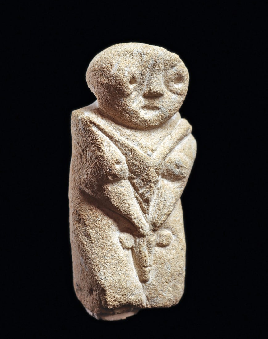 Coptic Small Limestone Figure (1 of 4)