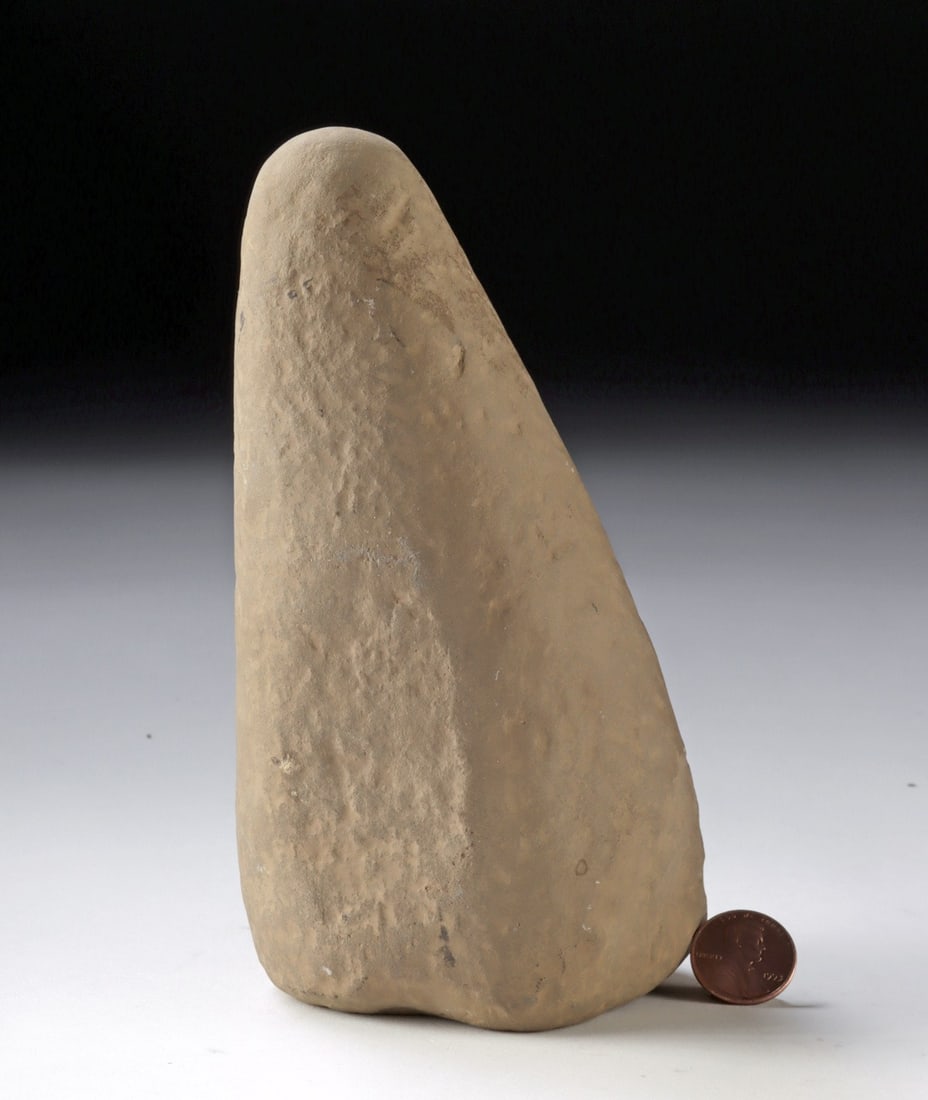 Ancient Mesoamerican Conical Stone Pestle Mano Tool (1 of 3)