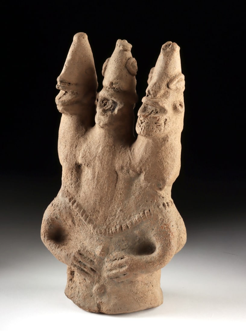 Bura Carved Stone ritual figure (1 of 4)