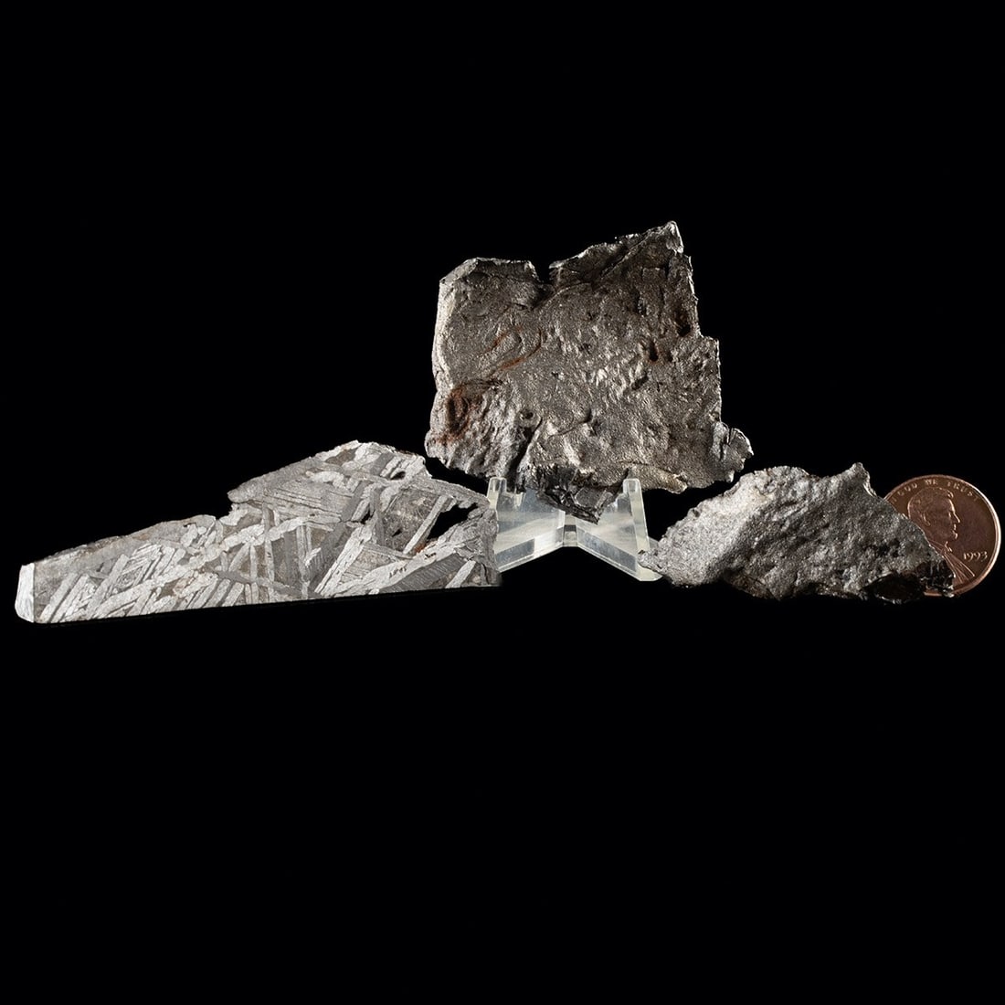 Three Meteorites with Widmanstatten Patterns - 2