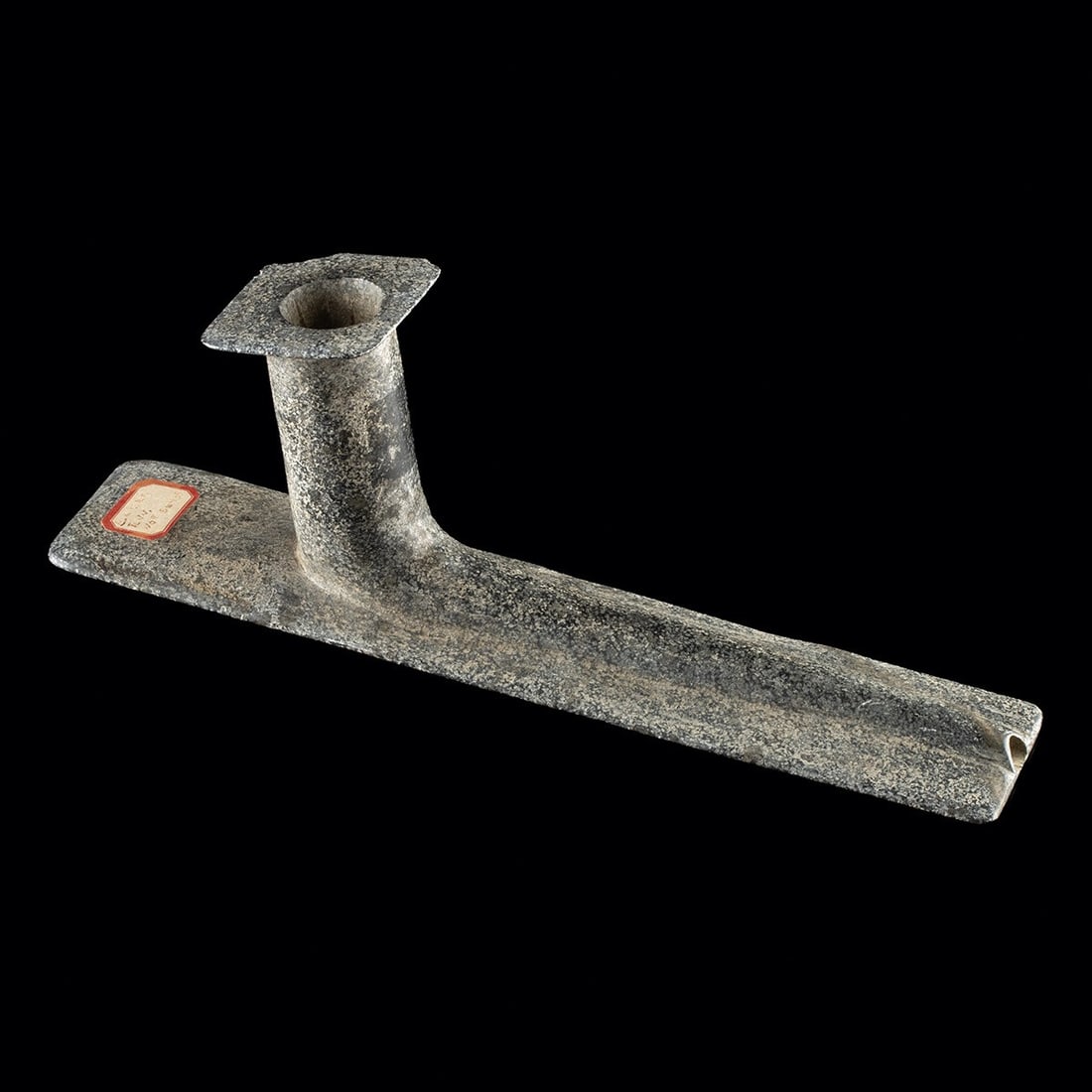 Large Woodland Period Steatite Platform Pipe (1 of 2)