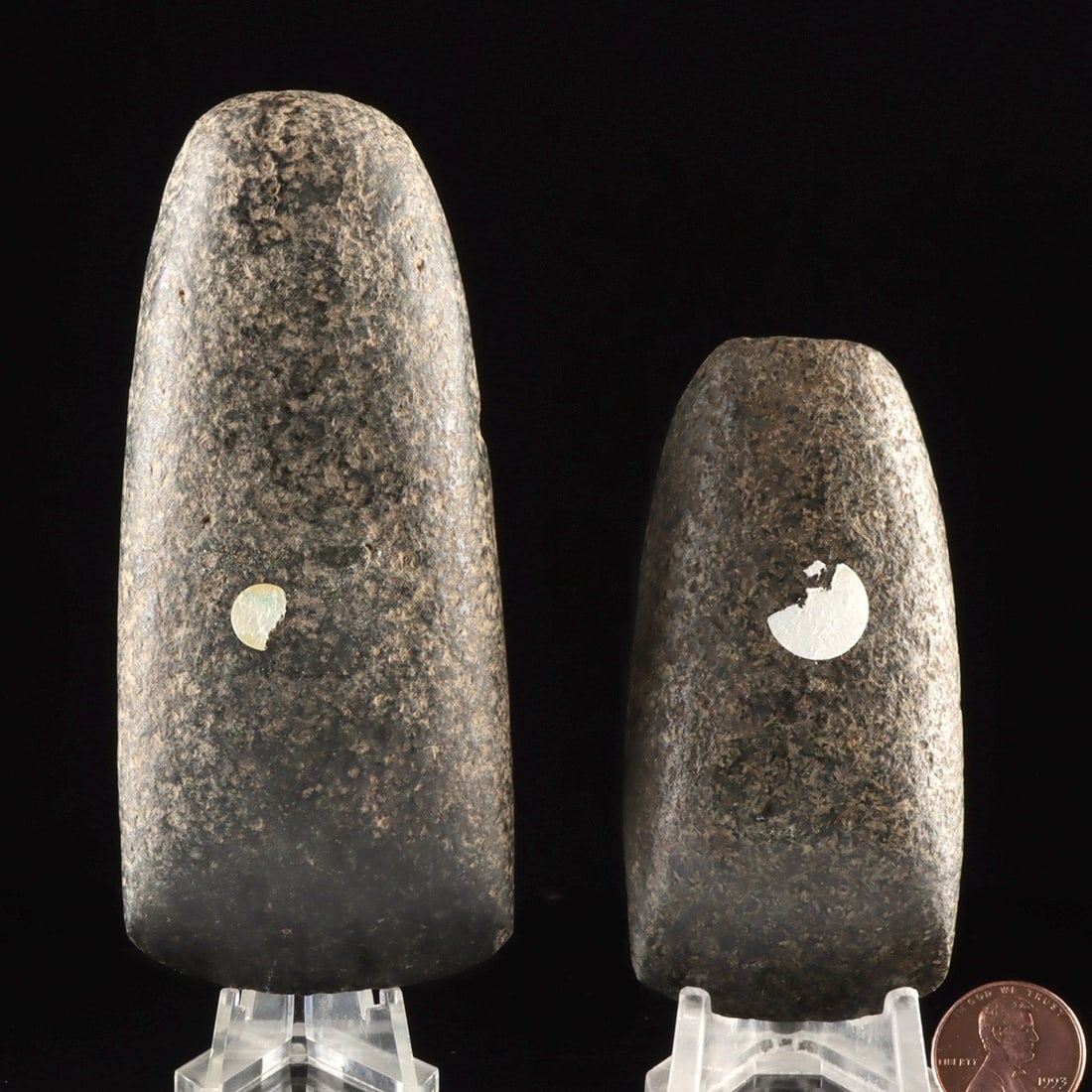Two Native American Stone Celts - 2