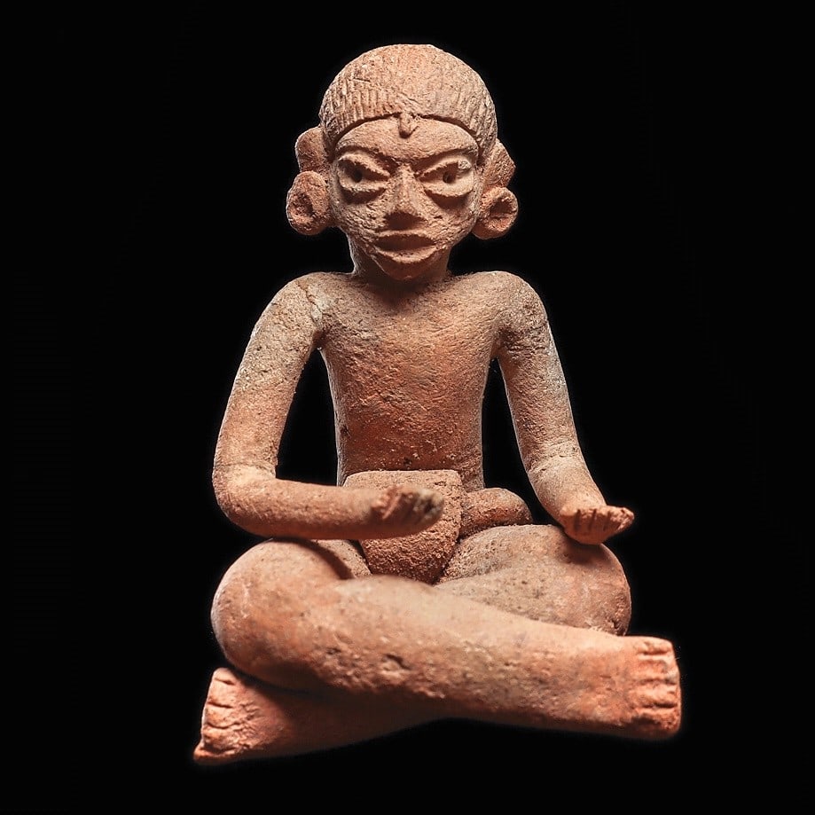 Xalitla Seated Figure with Legs Crossed (1 of 4)