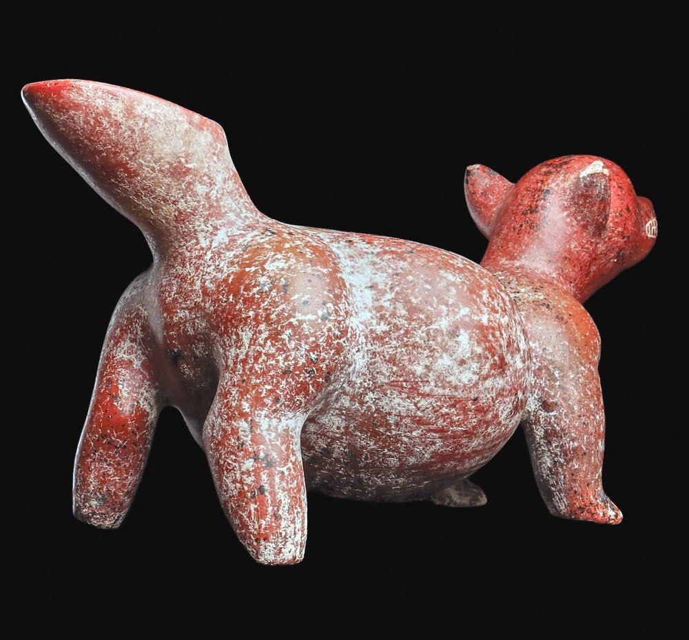 Colima Redware Dog - 3
