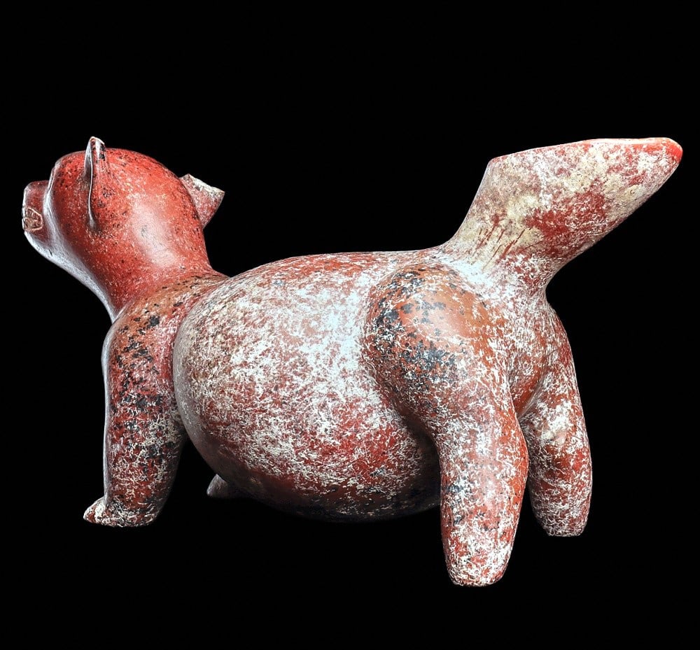 Colima Redware Dog - 4