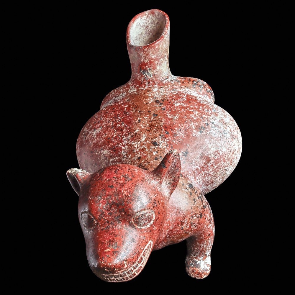 Colima Redware Dog - 5