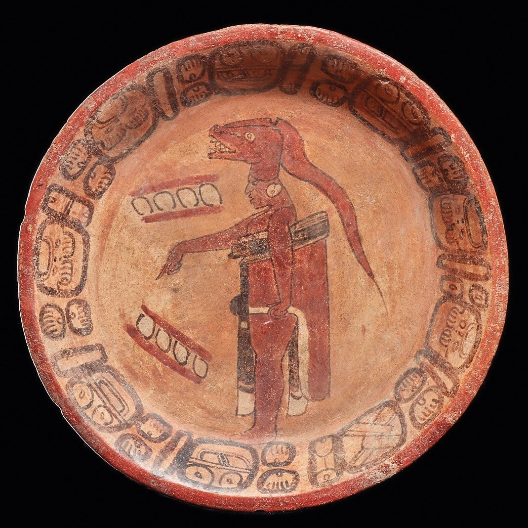 Maya Standing Dignitary Plate (1 of 4)