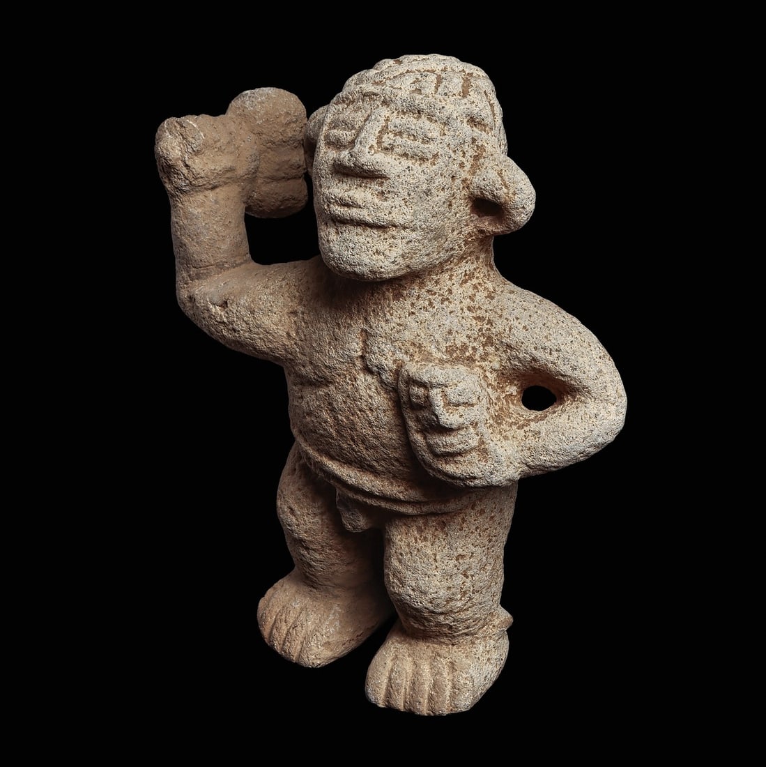 Costa Rican Stone Warrior (1 of 4)