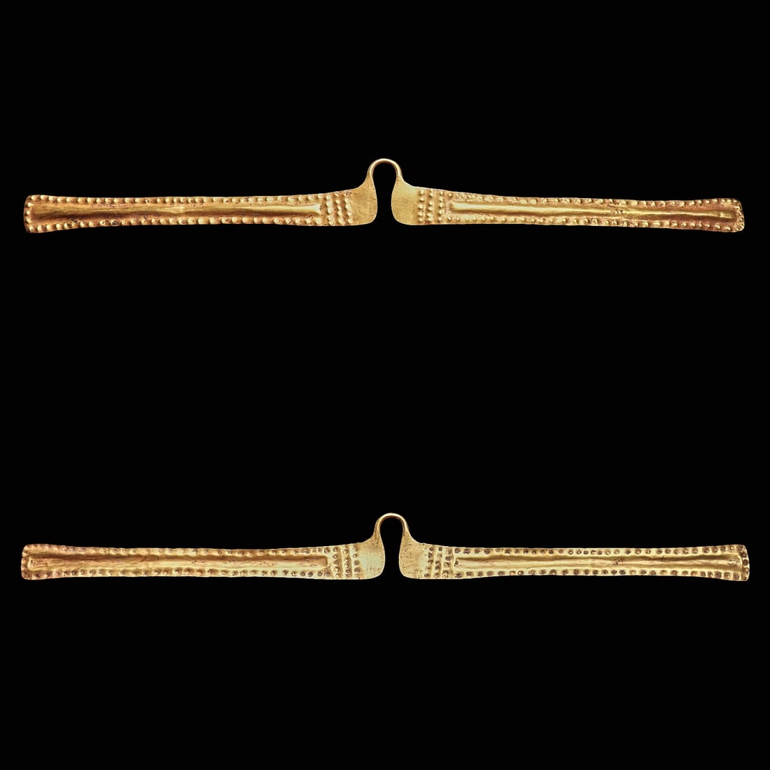 Sinu Very Long Gold Decorated Nose Ornament (1 of 3)