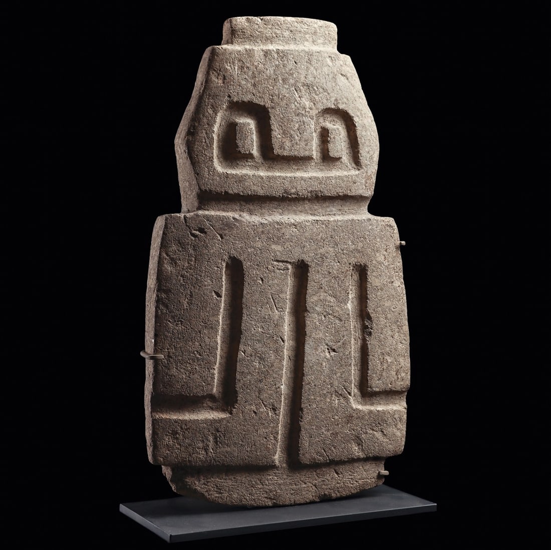 Valdivia Large Limestone Slab Figure (1 of 4)