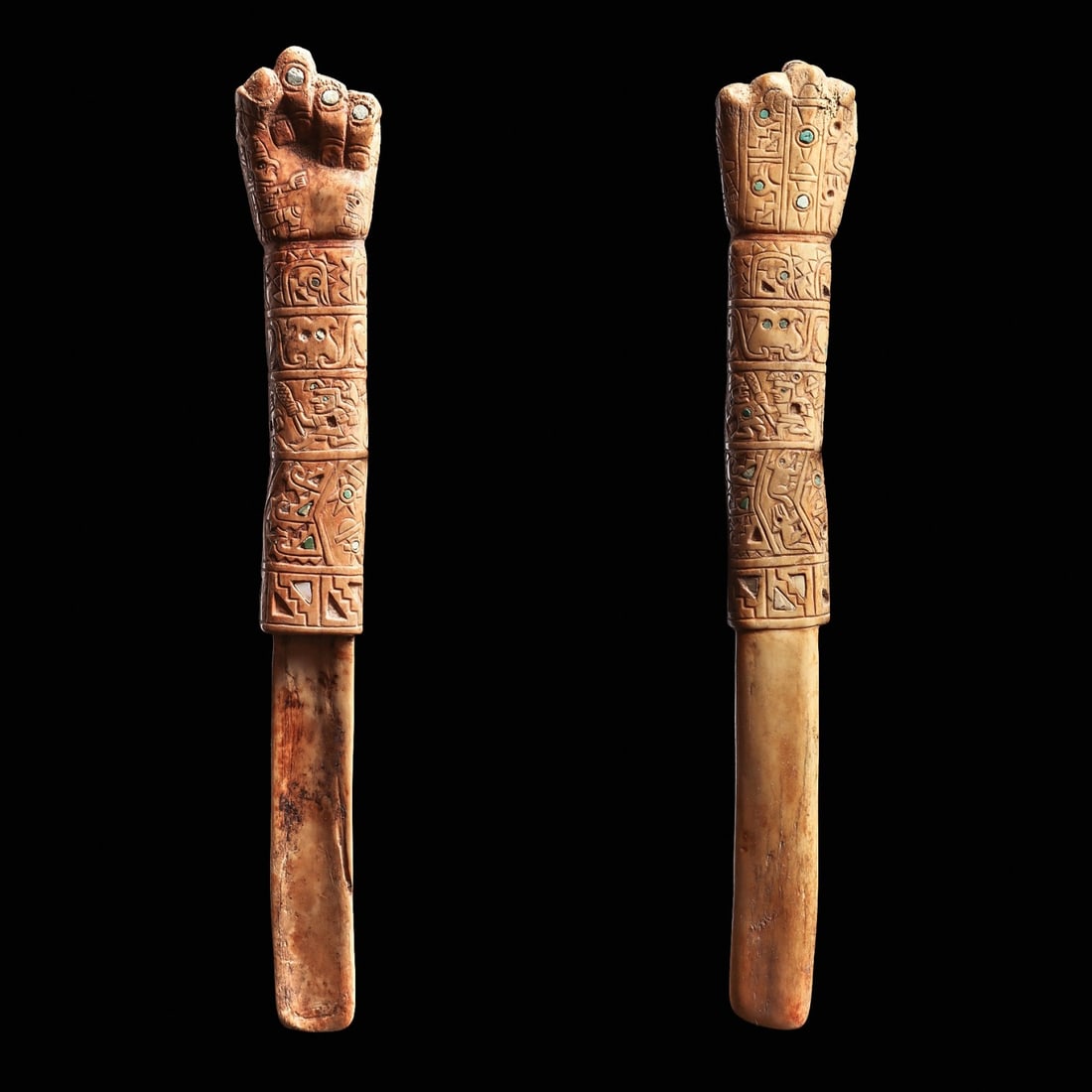 Early Moche Clenched Fist Spatula (1 of 4)